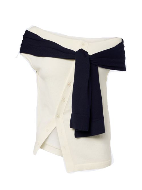Knot-front top JW ANDERSON | KW1576YN0100002